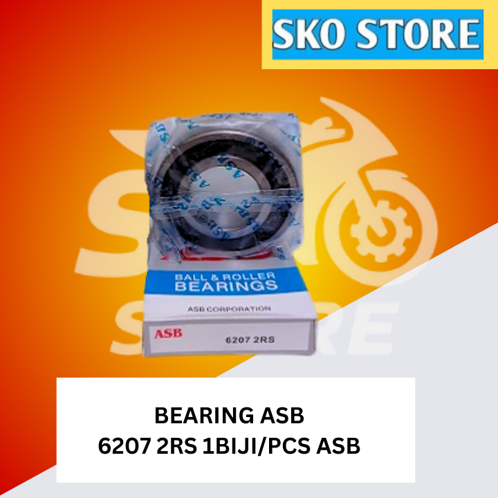 แบริ่ง 6207 2RS 1 ชิ้น/ชิ้น ASB LAHER 6207 2RS 1 ชิ้น/ชิ้น ASB