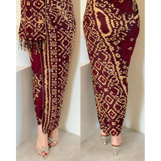 kamen sutra paris set selendang lembaran motif endek blanket terbaru