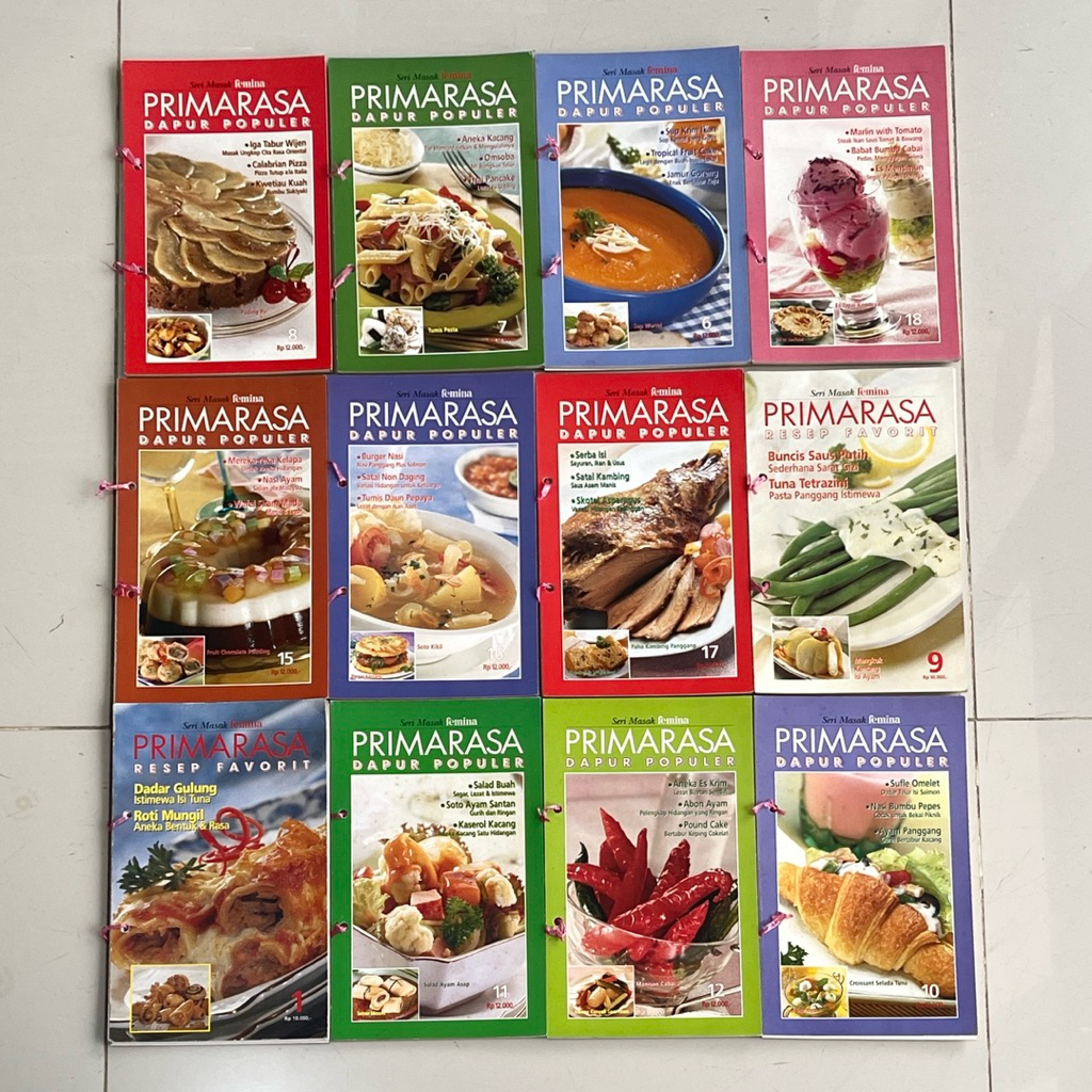 FEMINA PRIMARASA COOKING SERIES BOOK FAVORITE CIPES