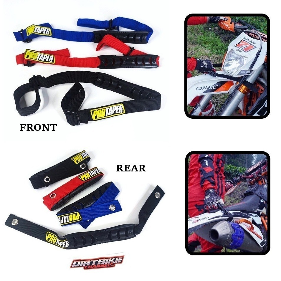 FRONT & REAR EVACUATION STRAP SET TRAIL Offroad KLX CRF WR KTM YZ KX