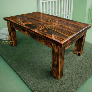 PANJANG 50CM LR03  / MEJA BELAJAR JATI BELANDA / MEJA LESEHAN / Meja Lesehan Kayu Solid LR03  50x30x22 cm Meja Belajar Ngaji Minimalis