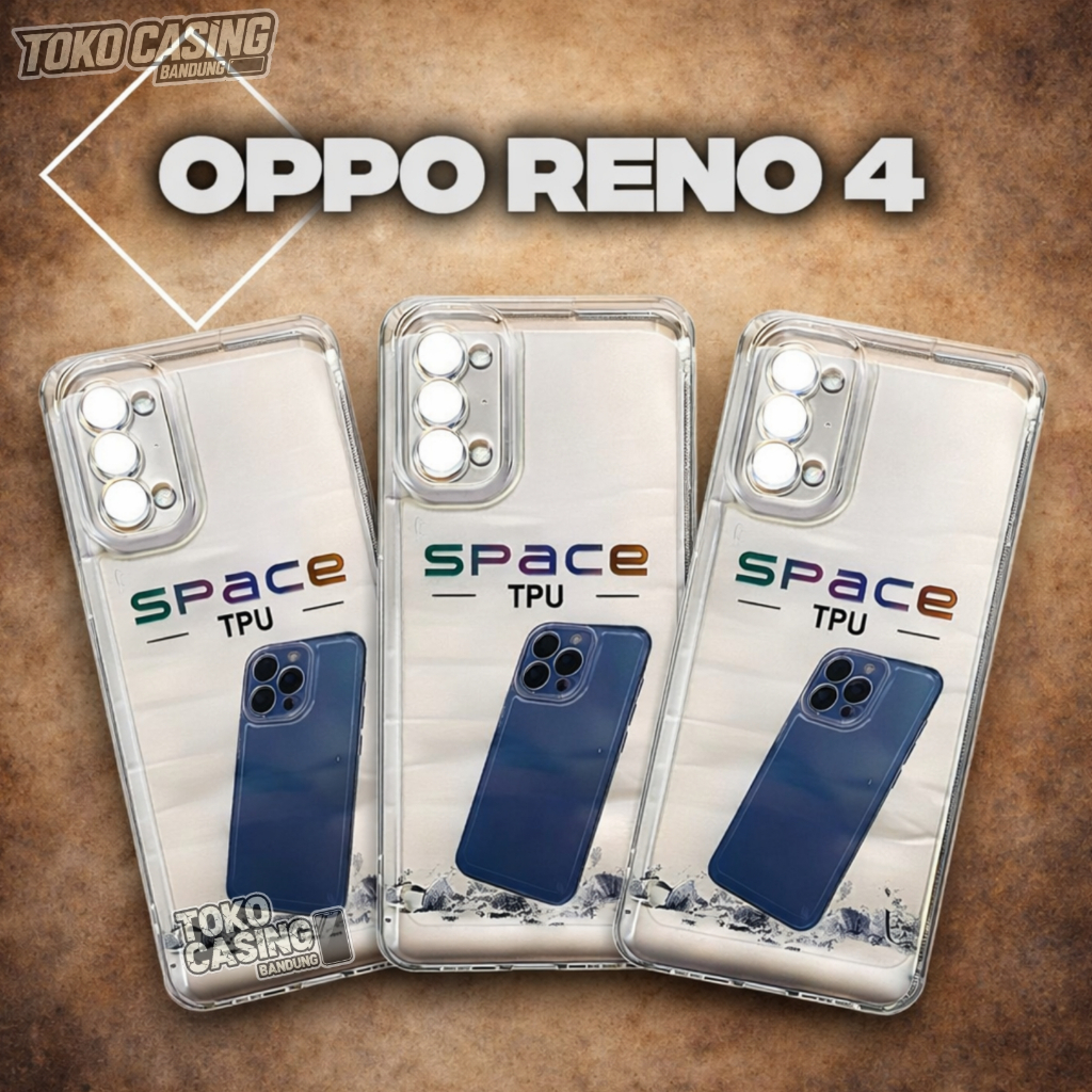 เคสใส Reno 4 4G (CPH2113) เคสธรรมดา