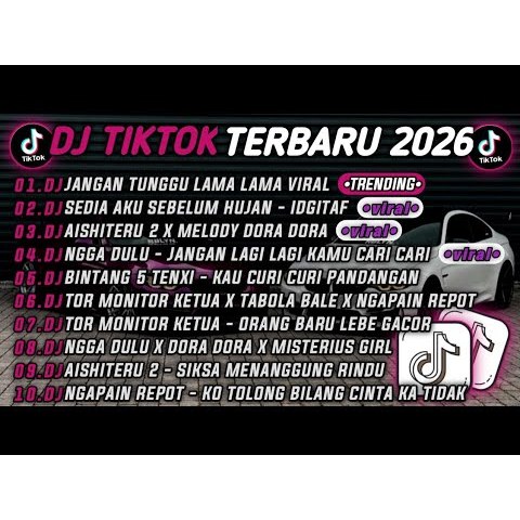 16 GB Flashdisk Full ประกอบด้วย MP3 Songs DJ TIKTOK LATEST 2026 DJ DONT WAITING สําหรับ DJ AVAILABLE