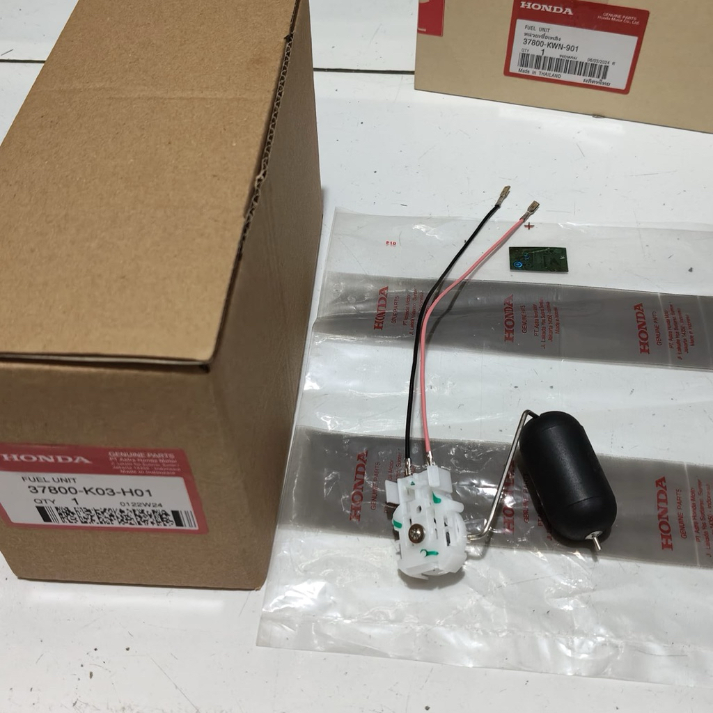 37800-K03-H01 FUEL UNIT ปั๊มเชื้อเพลิงลูกลอย Revo 110 fi Supra X 125 fi Blade 125 fi Revo Fit origin