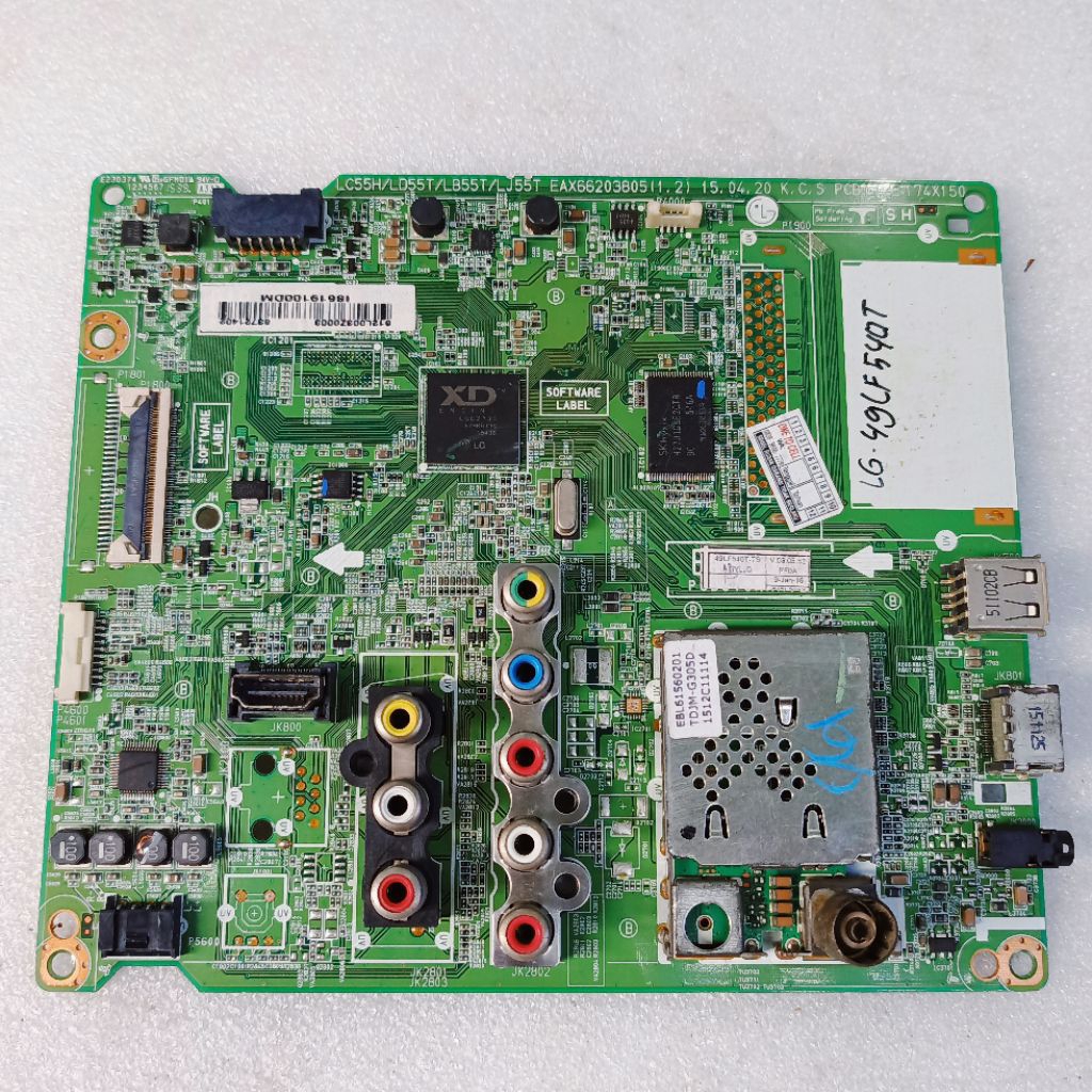 MB LG 49LF540T - LG 49LF540T TV MOTHERBOARD - LG 49LF540T TV MAINBOARD - LG 49LF540T TV MOBO - LG 49