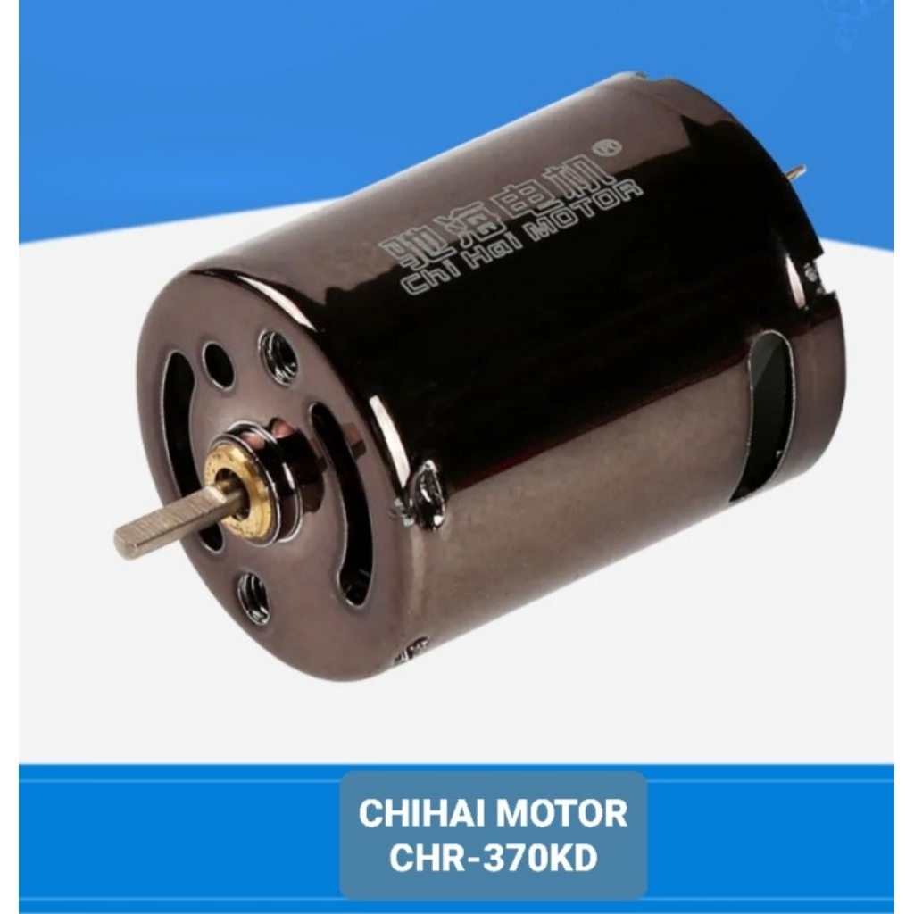 มอเตอร์ไดนาโม 370 DC มอเตอร์ 11.1V Strong ถาวร magner ความเร็วสูงขนาดใหญ่ 50,000 RPM CHIHAI มอเตอร์ 