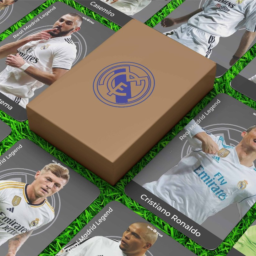 Real Madrid Legend Photocard 20 ชิ้น - Photocardนักฟุตบอลที่สมบูรณ์ที่สุด