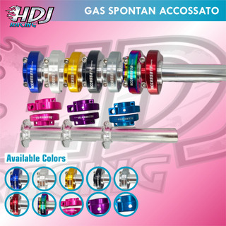 Gas Spontan Accossato 1 Kabel | Slongsong Gas Bisa Di Lepas | tidak include L atau kabel