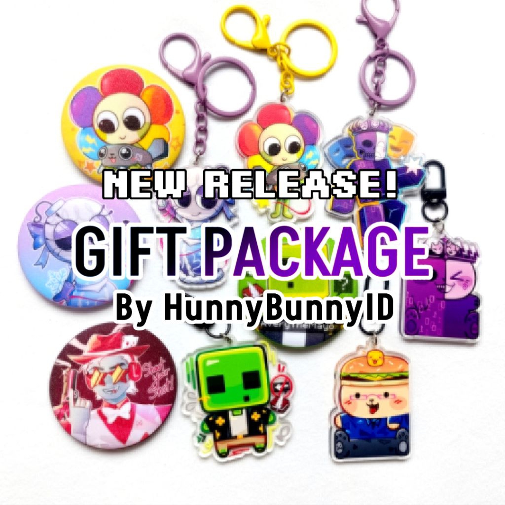[แพ็คเกจของขวัญ] Forsaken/andys world Fanmerch HunnyBunny