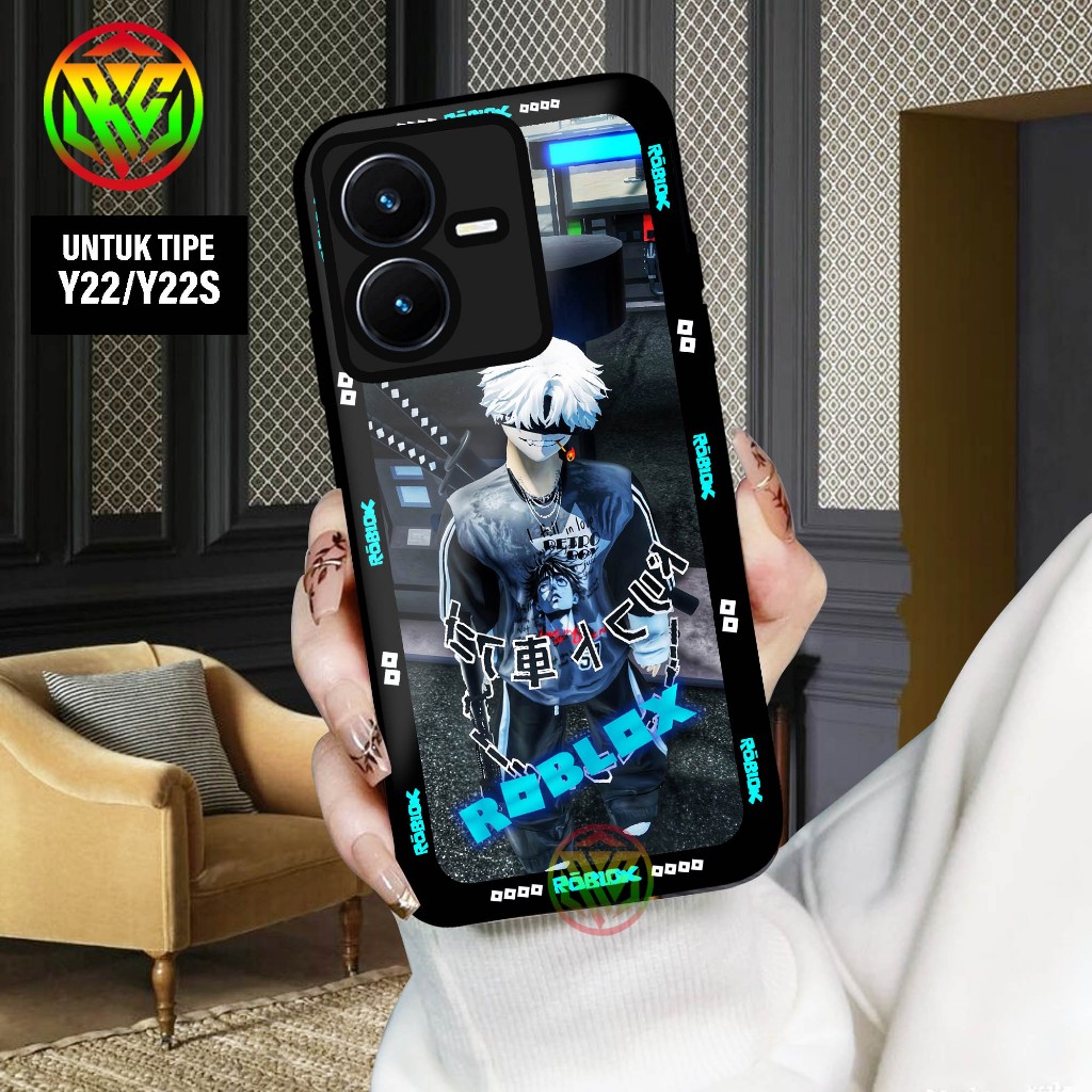 เคส HP Vivo Y22/ Y22S - ลายใหม่ล่าสุด Softcase Glass Shiny New Case Glossy Vivo Y22/Y22S Phone Case 