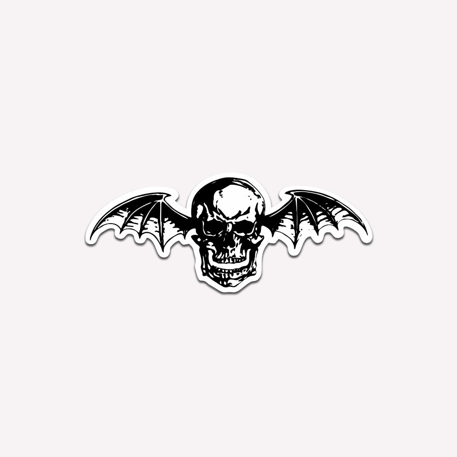 Rock Metal Band Sticker A7x Sticker Avenged Sevenfold Guitar Laptop Notebook Hp