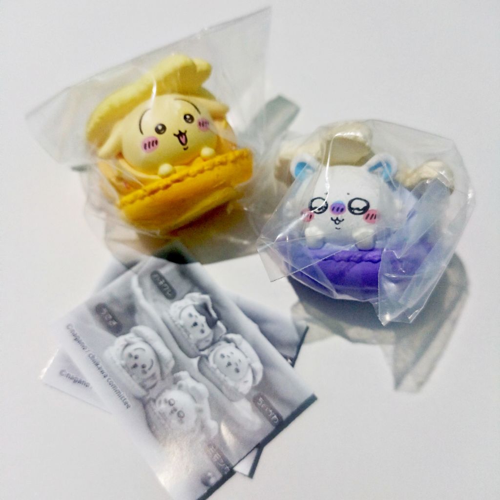 ฟิกเกอร์ Chiikawa Macaron Gacha Gacha Gashapon อย่างเป็นทางการ