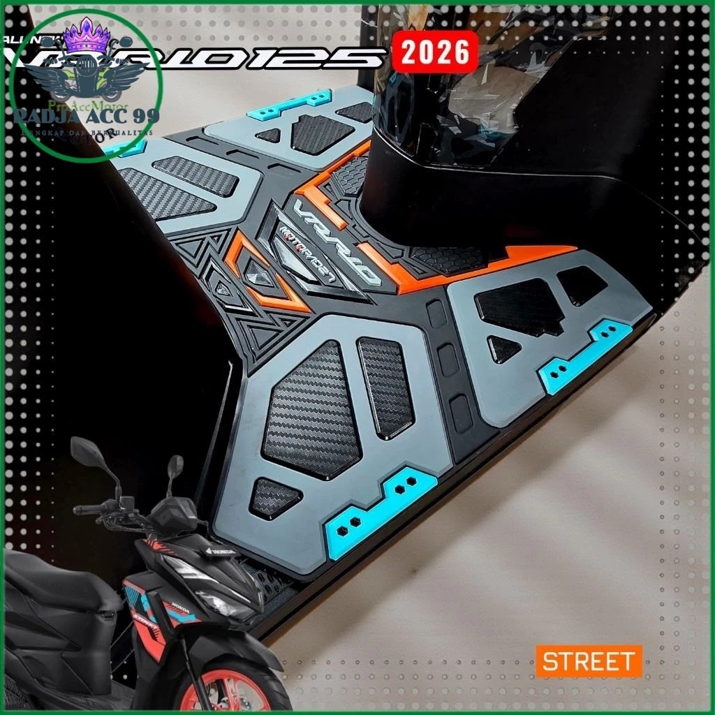 Motopad27 premium Step พรมปูพื้น All new Vario 125 2025/2026 vario125 2026 STREET 2026