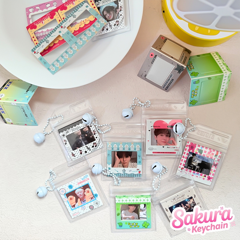 GANTUNGAN Seungkwan Boo Seungkwan PVC Ziplock PC Bag อุปกรณ์เสริมพวงกุญแจ