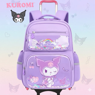 LOKAL รถเข็นกระเป๋า Mika Sanrio Kuromi Melody Cinnamoroll Pu…