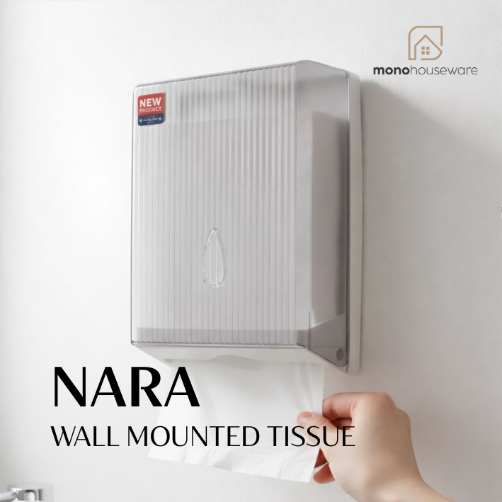 [ MONO ] NARA WALL MOUNTED TISSUE/WALL TISSUE HOLDER/TOILET TISSUE HOLDER/WALL TISSUE HOLDER