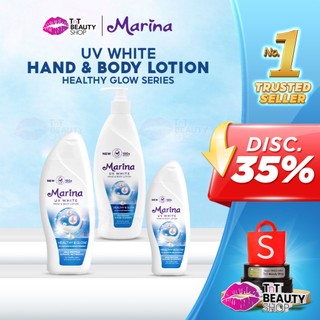 Marina Hand & Body Lotion UV White Healthy Glow Series | Pelembab Kulit | Body Serum Body Lotion