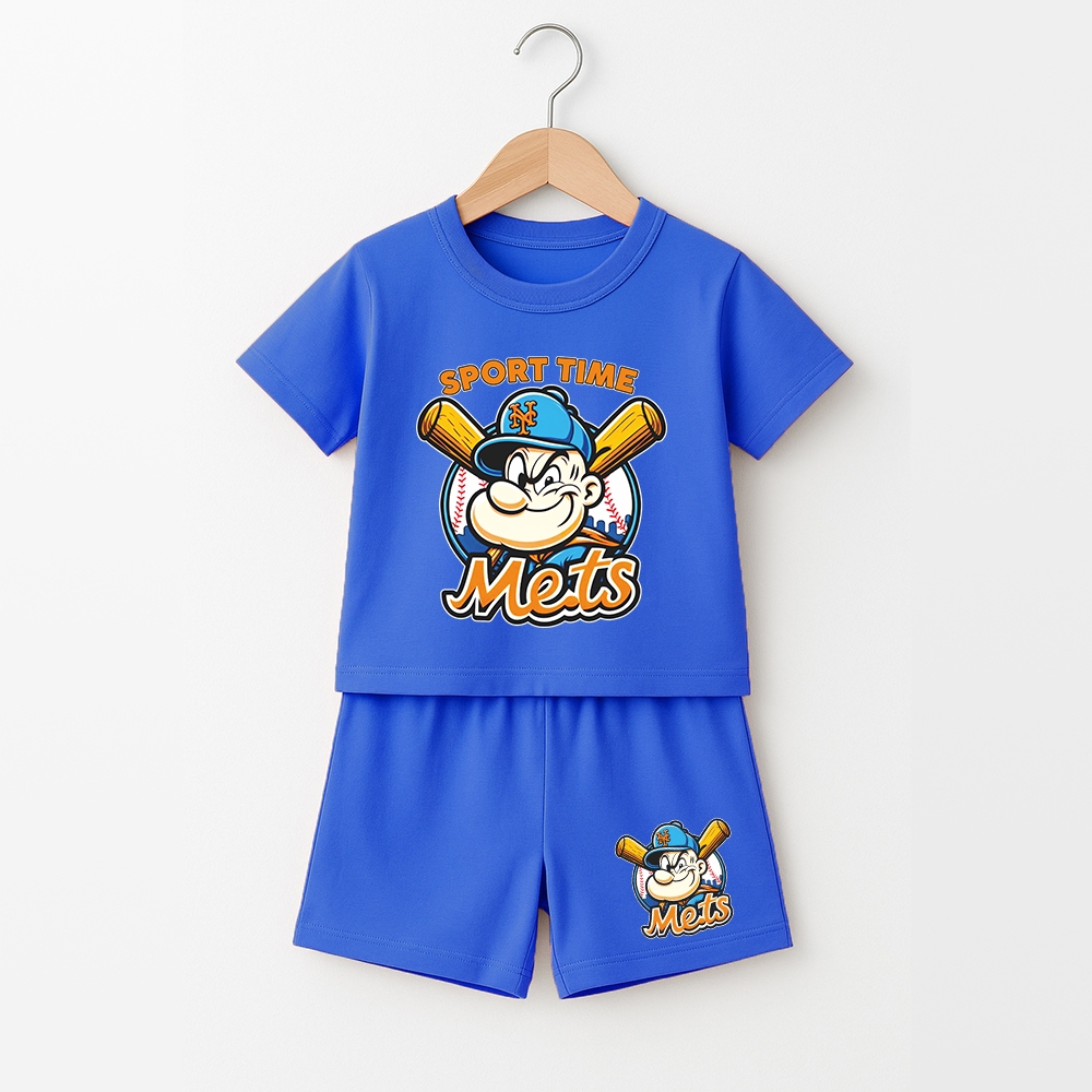 ชุดสูทลายการ์ตูนแขนสั้นจัมโบ้สําหรับเด็กผู้ชาย G-778