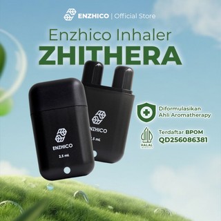 ENZHICO ZHITHERA Inhaler Aromaterapi Herbal Lemon Dan Sweet Orange Segar Dan Melegakan Bersertifikasi BPOM Halal Dan Halal