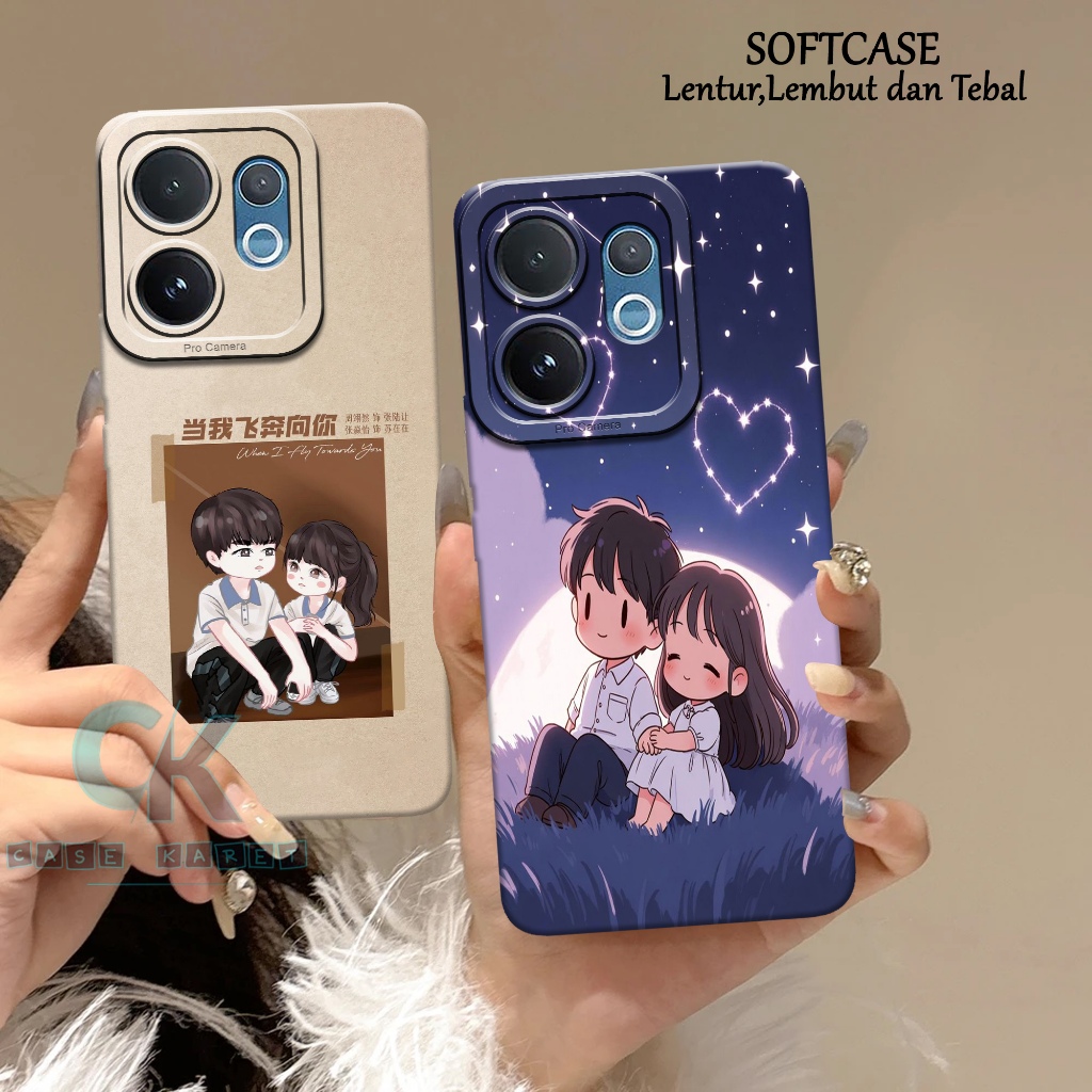 Soft Case Hp Vivo V60 5G 2025 - ปลอกคู่ - Vivo V60 Lite 4G/5G V50 5G V50 Lite 4G/5G V40 5G V40 Lite 