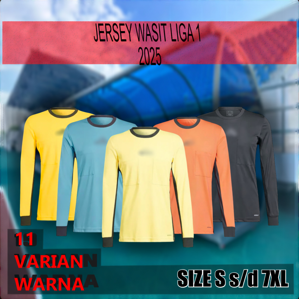 I LEAGUE REFEREE ASSIGNMENT JERSEY 2025/2026 LONG SLEEVE (PLAIN)