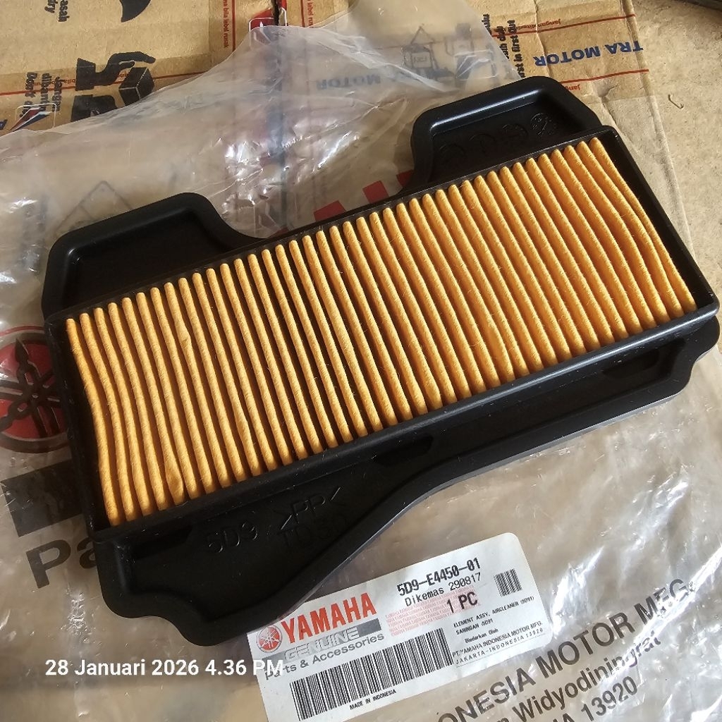 กรองอากาศ Yamaha Vega ZR. 5D9-E4450-01