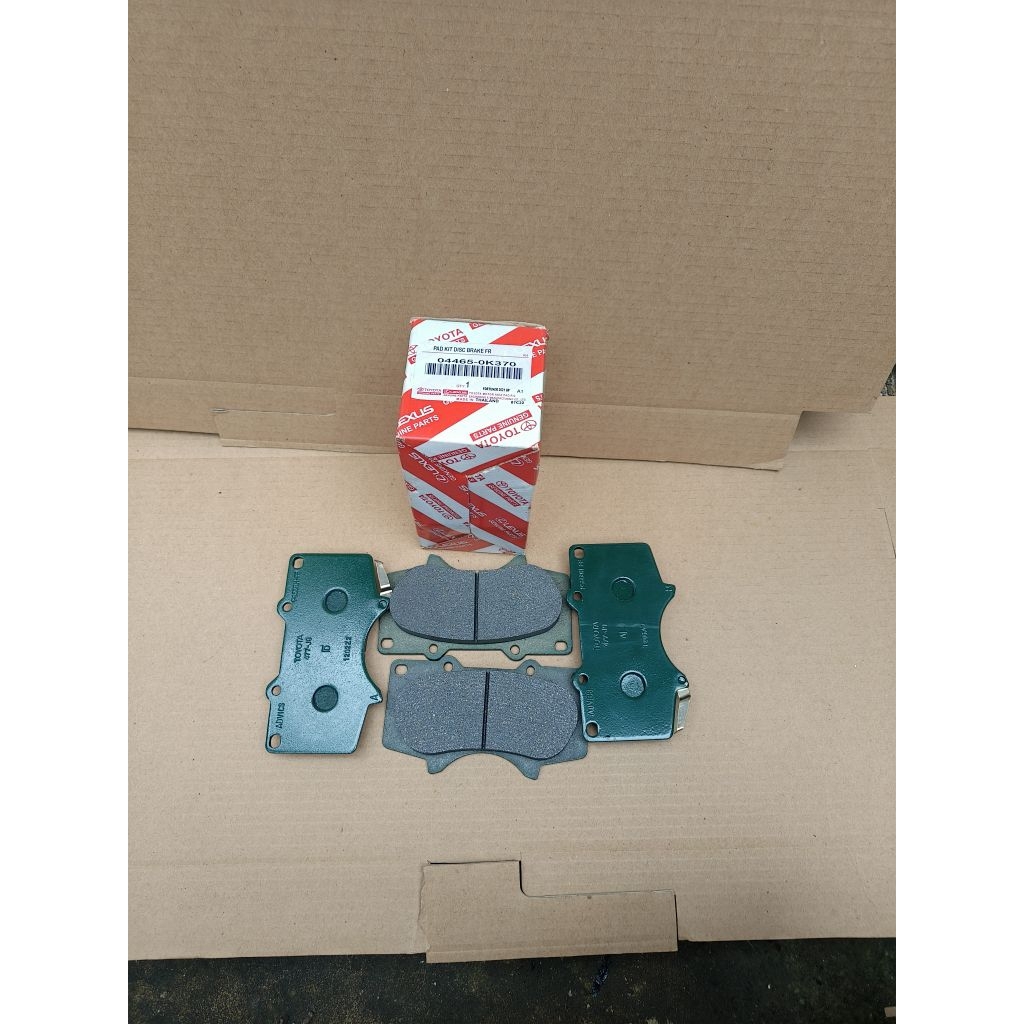 ผ้าเบรค/ผ้าเบรคหน้า HILUX VIGO DC(4WD)/FORTUNER VNT 2011 TO 2015 (OK360/370)