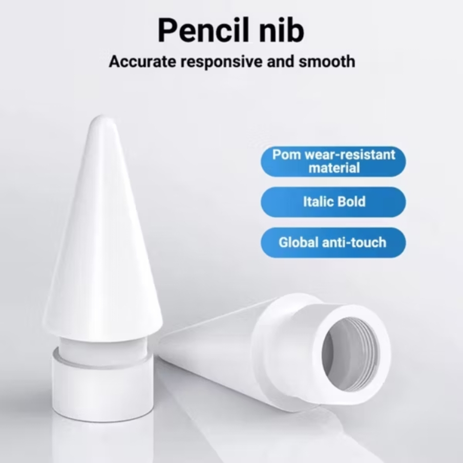 Colmer Apple Pencil Tip Replacement Hard HB Nib 1st 2nd Pro USB-C Stylus Tip Precision และทนทาน