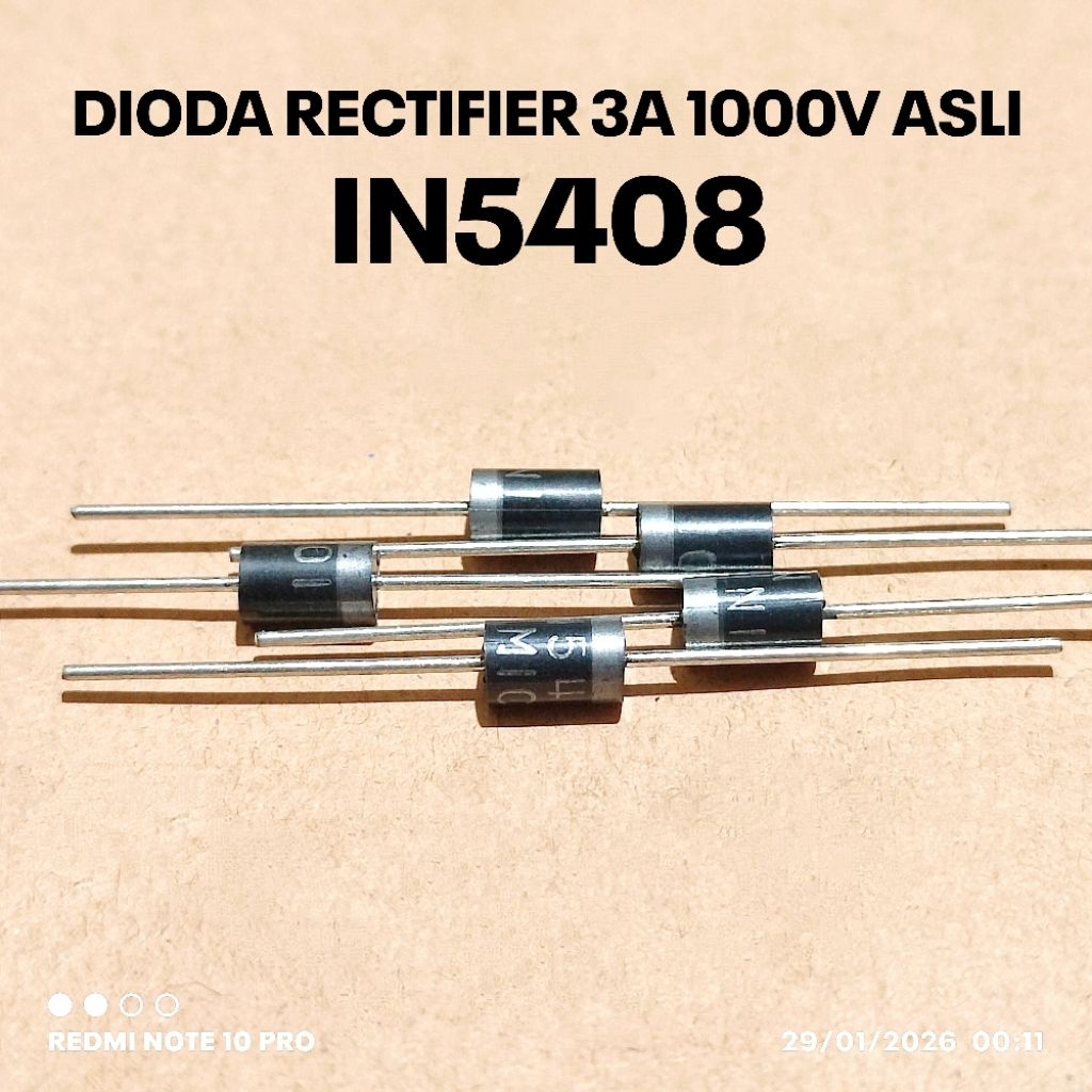(5 ชิ้น) DIODE IN5408 DIODE IN 5408 1N5408 3A 1000V ORIGINAL SEP MIC