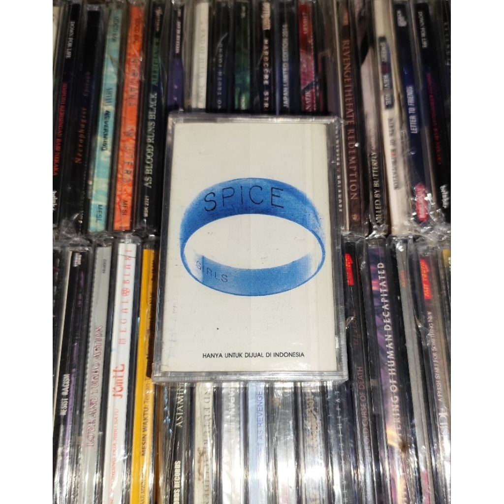 Spice Girls Cassette - Spice Hits Singles Wannabe