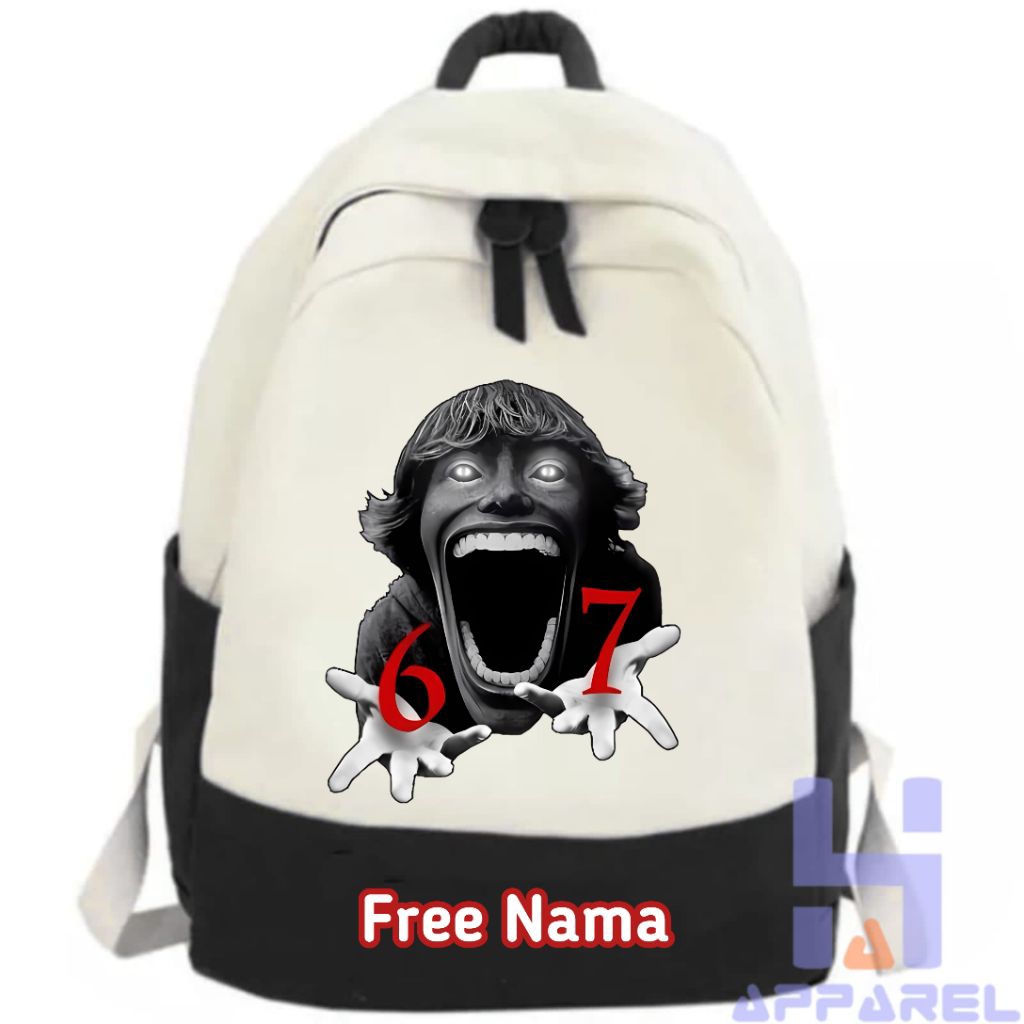 67 KID SCP 067 ROBLOX CHARACTER CHILDRENS BACKPACK ฟรีชื่อ