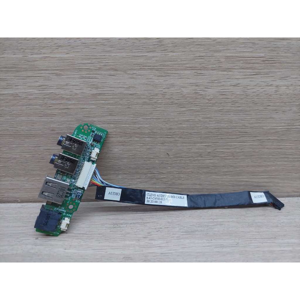 บอร์ดเสียง USB Jack แล็ปท็อป Axioo Neon MNW