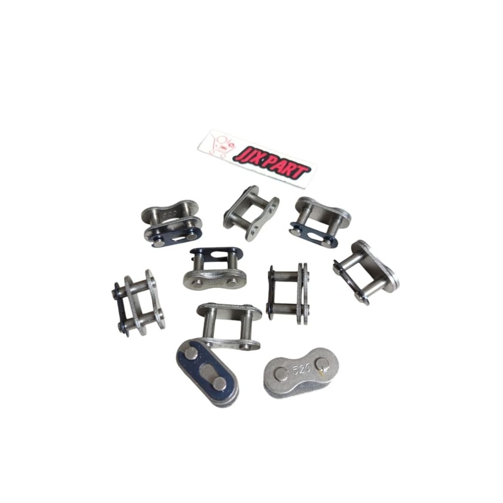 10 ชิ้นขนาดใหญ่ 520 ล้อโซ่ CONNECTION NINJA RR TIGER NINJA 250 CBR250 RR MONO PULSAR 180UG4 200