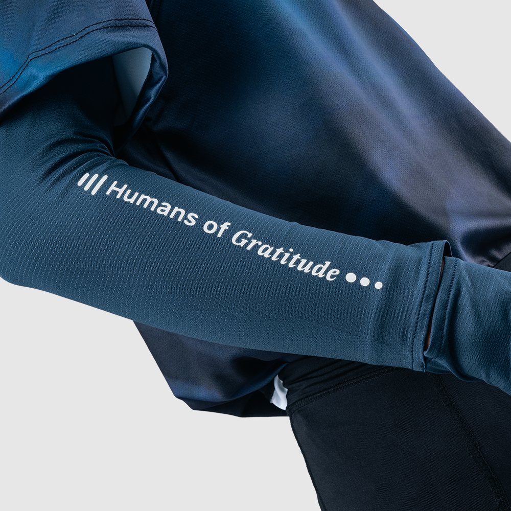 HIA Everywear Bundling Kina กีฬาคอเต่า Manset Navy X Areesa Hijab กีฬาวิ่งเดินป่าขี่จักรยาน Gym Pade