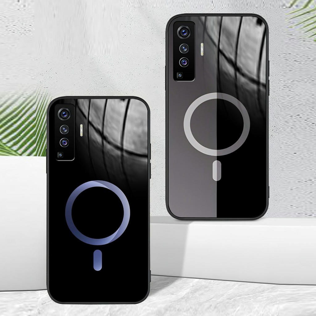 HP Glossy Glass Softcase สําหรับ VIVO X50 - เคสโทรศัพท์ VIVO - เคส VIVO X50 (GM 001)