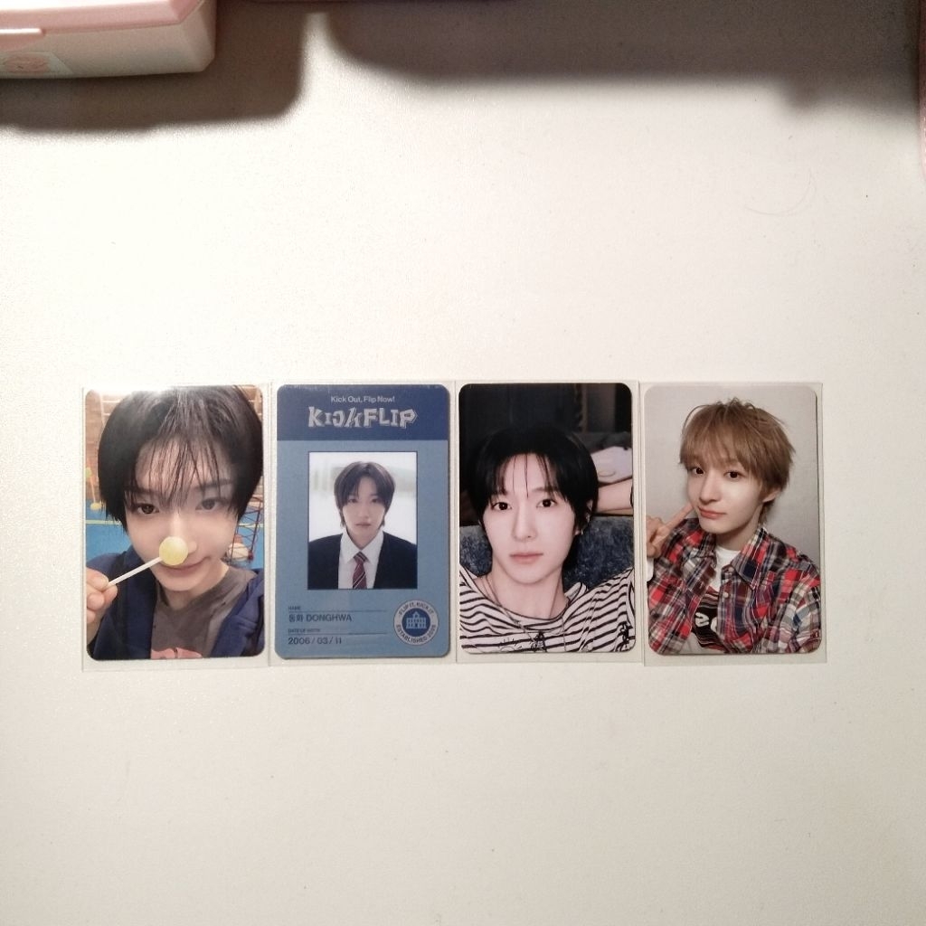 DONGHWA KICKFLIP โฟโต้การ์ดอย่างเป็นทางการ