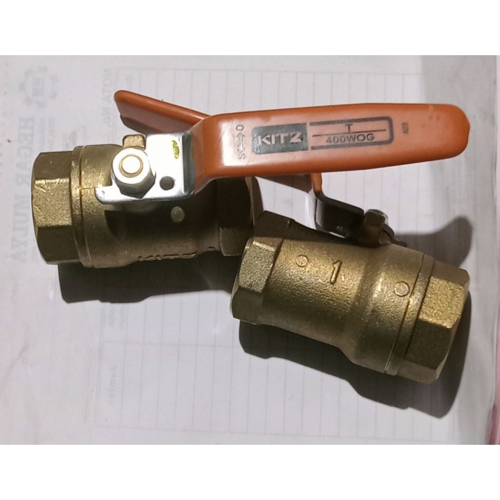 หยุดวาล์ววาล์ว 1" นิ้ว kitz 400wog