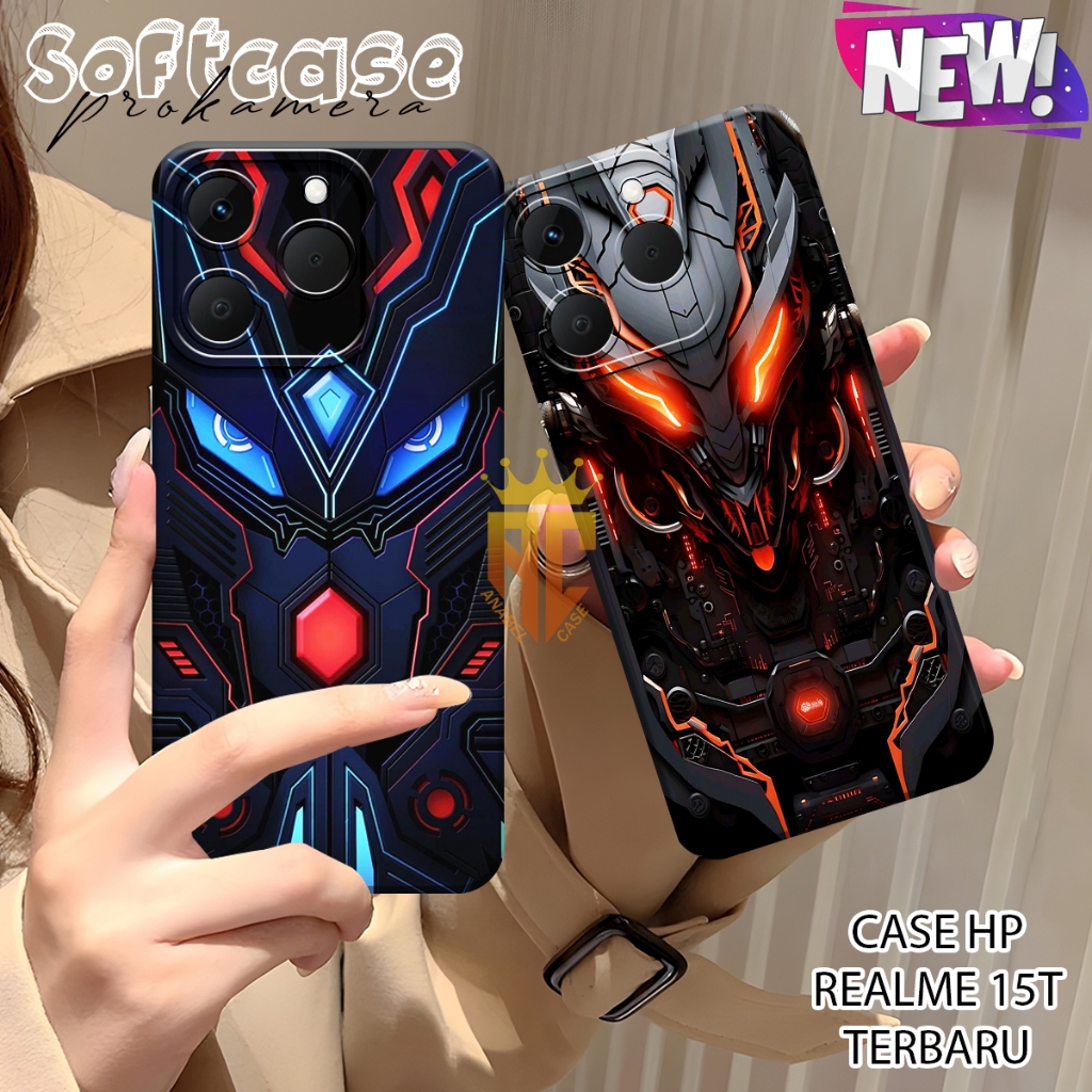 Realme 15T Case - Realme 15T Pro - Realme 15 pro - Realme 15 - Realme 14 - Realme 14t Pro Cool robot