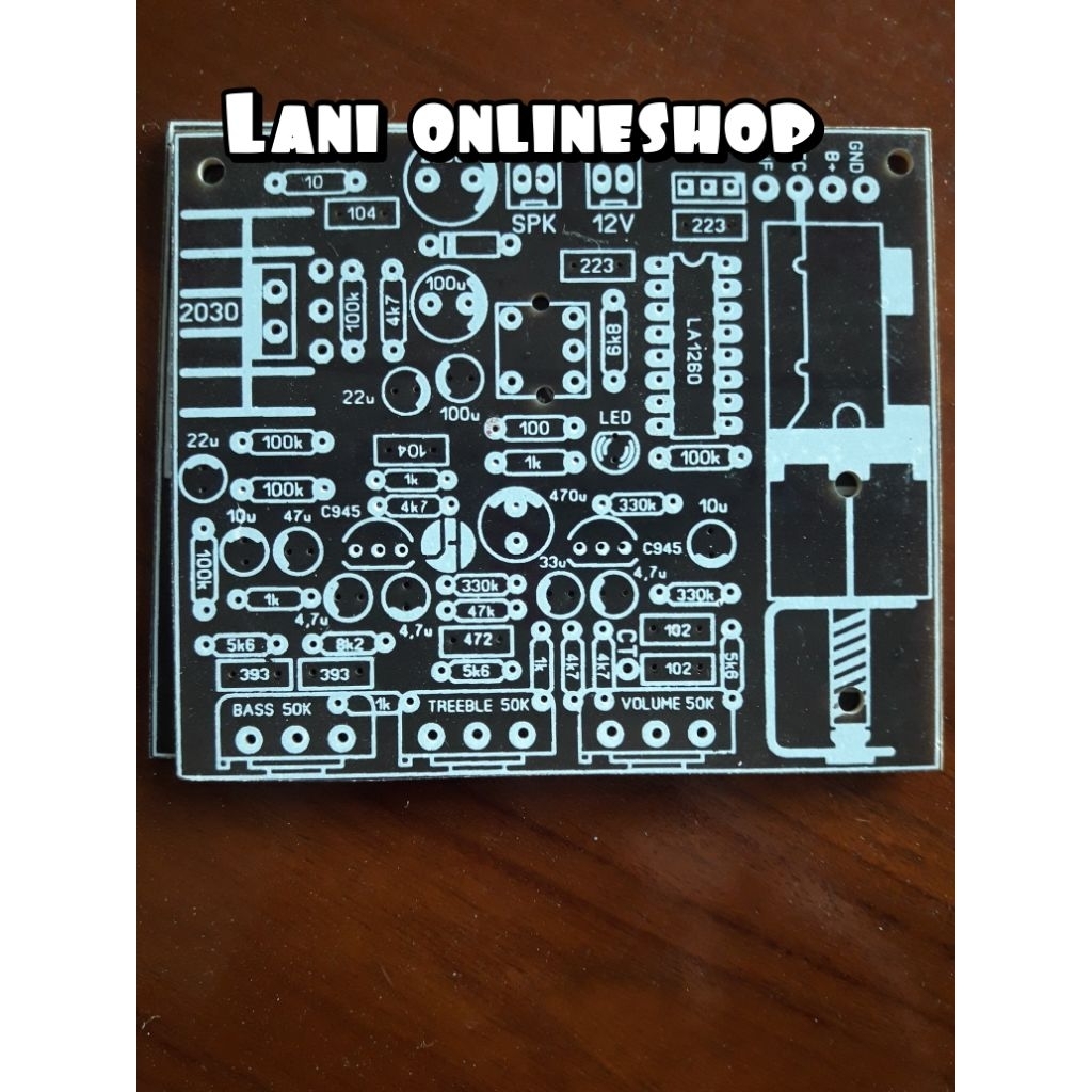 PCB TUNER TUNE TDA 2030