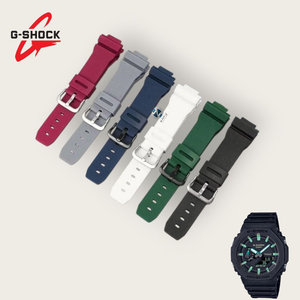 Casio G-Shock GA-2100 GA2100 GM 2100 GM-5610 GW-5000 สายนาฬิการะดับพรีเมียม
