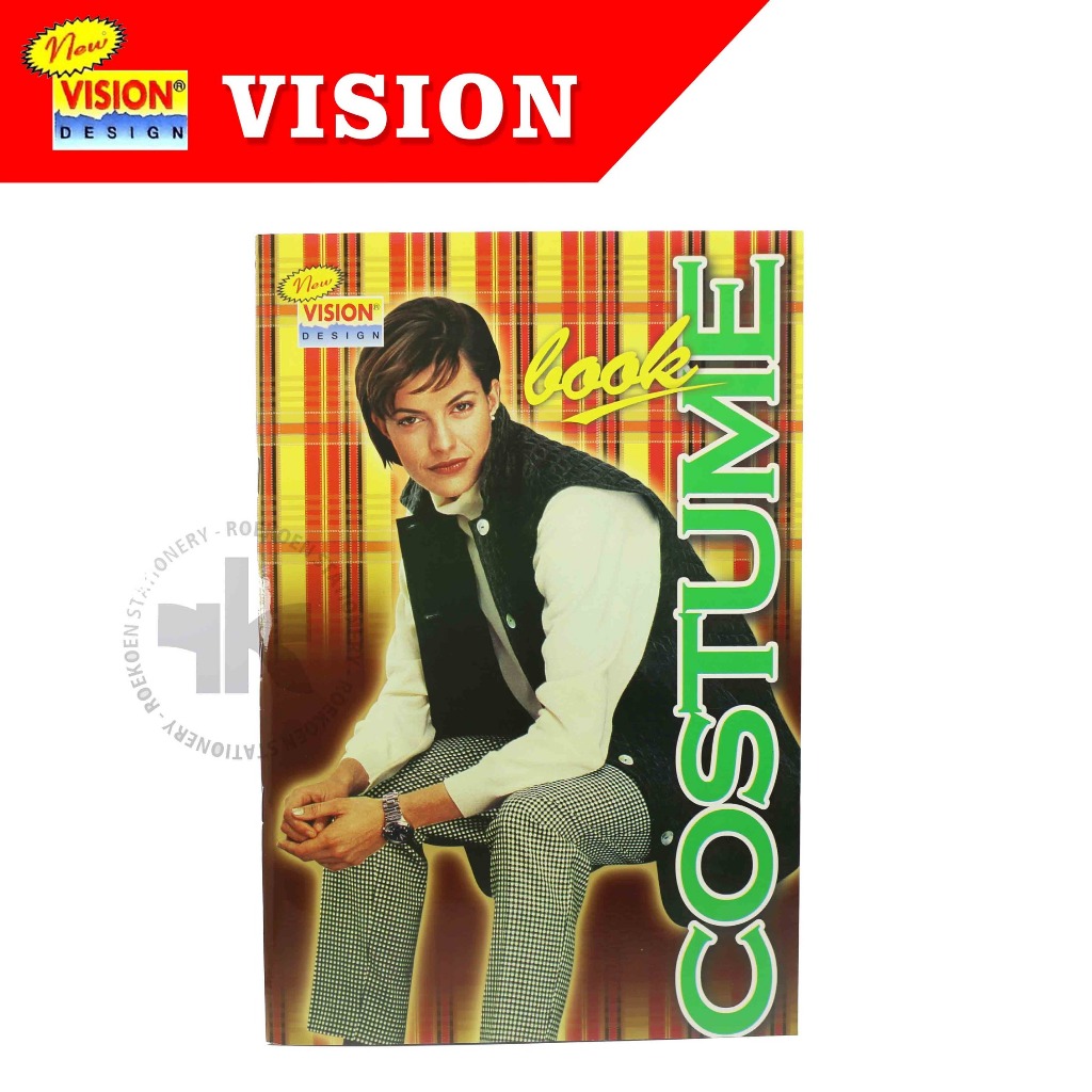 COSTUME VISION PATTERN BOOK 1 ชิ้น
