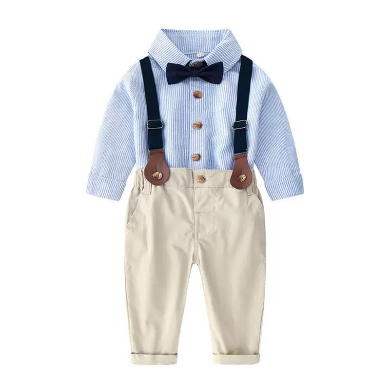 KEMEJA 1-5 ขวบ || BOYS FORMAL JACKET SET TUXEDO SHIRT NTBM NG