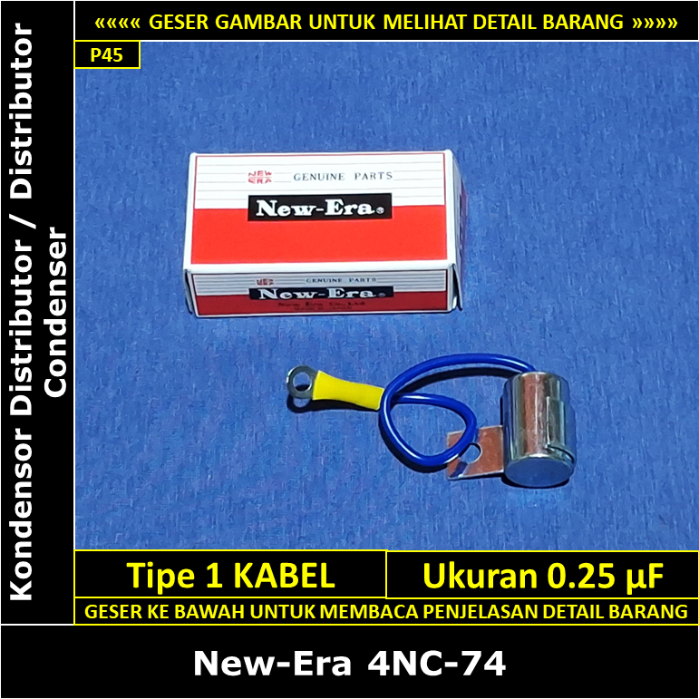 Toyota Corona TT132 1800 cc 3T 1971-1982 New Era Japan 4NC-74 จําหน่ายคอนเดนเซอร์ / คอนเดนเซอร์ Delc