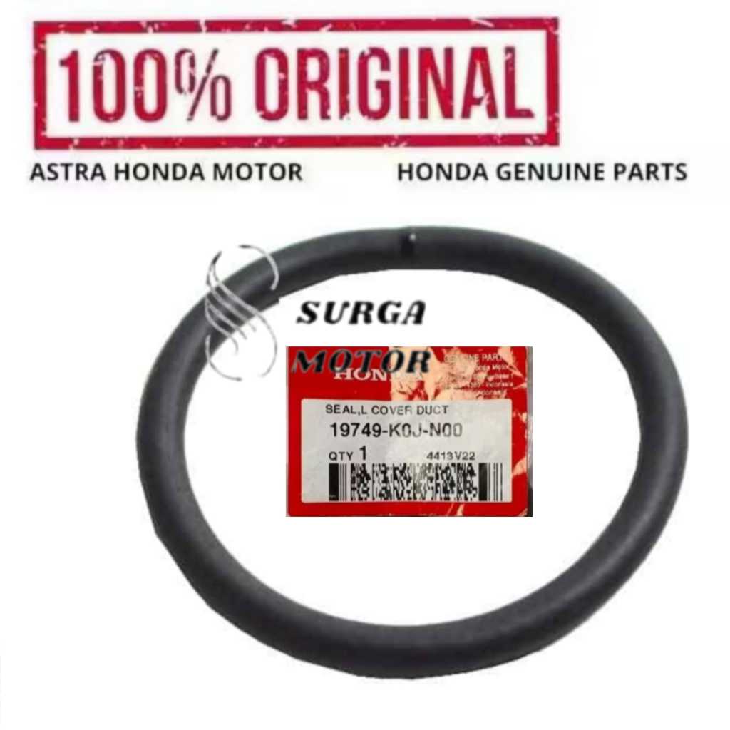 ซีลท่ออากาศ CVT สําหรับ Honda BeAT K1A Scoopy eSP K2F Genio 19749K0JN00 19749-K0J-N00 ซีล L ฝาครอบท่