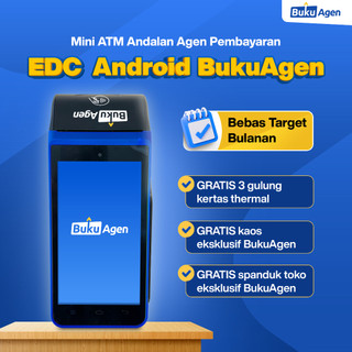 EDC Android BukuAgen, Bebas Target Bulanan!