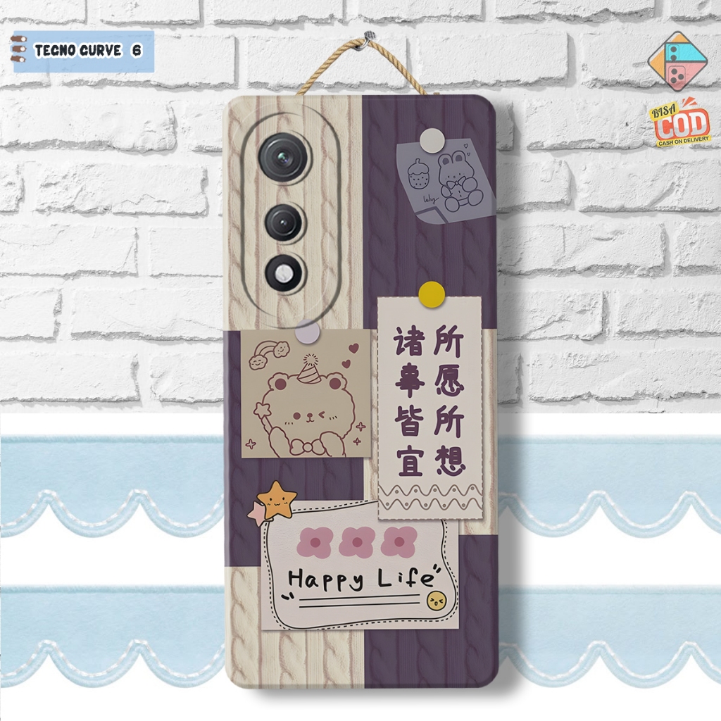 เคสโทรศัพท์ HP Tecno Pova Curve 5G เคสโทรศัพท์สุดเท่ - เคสหนา ยืดหยุ่น - เคสโทรศัพท์ Tecno Curve ล่า