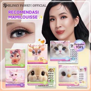 [Tanpa Lem] [BLINKY PAWKY]Bulu Mata Palsu Seri Hewan Series, 48~60 Klaster Bulu mata pemula,Extension false eyelashes Bebas lem,Tempel Langsung,Cocok untuk Pemula,bulu mata anti ribet