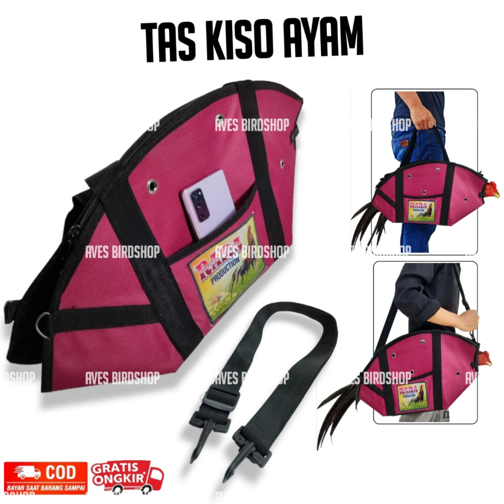 KISO CHICKEN BAG THING CLOTH CARRYING BAG สําหรับ FIGHTING COCKS CONTEST KISA CLOTH SLING BAG