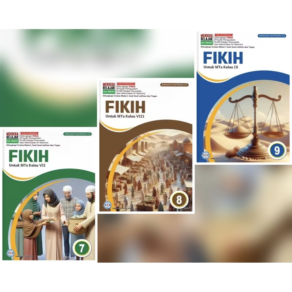 Fiqh สําหรับ MTs Class 7,8,9 KMA 450 GOS