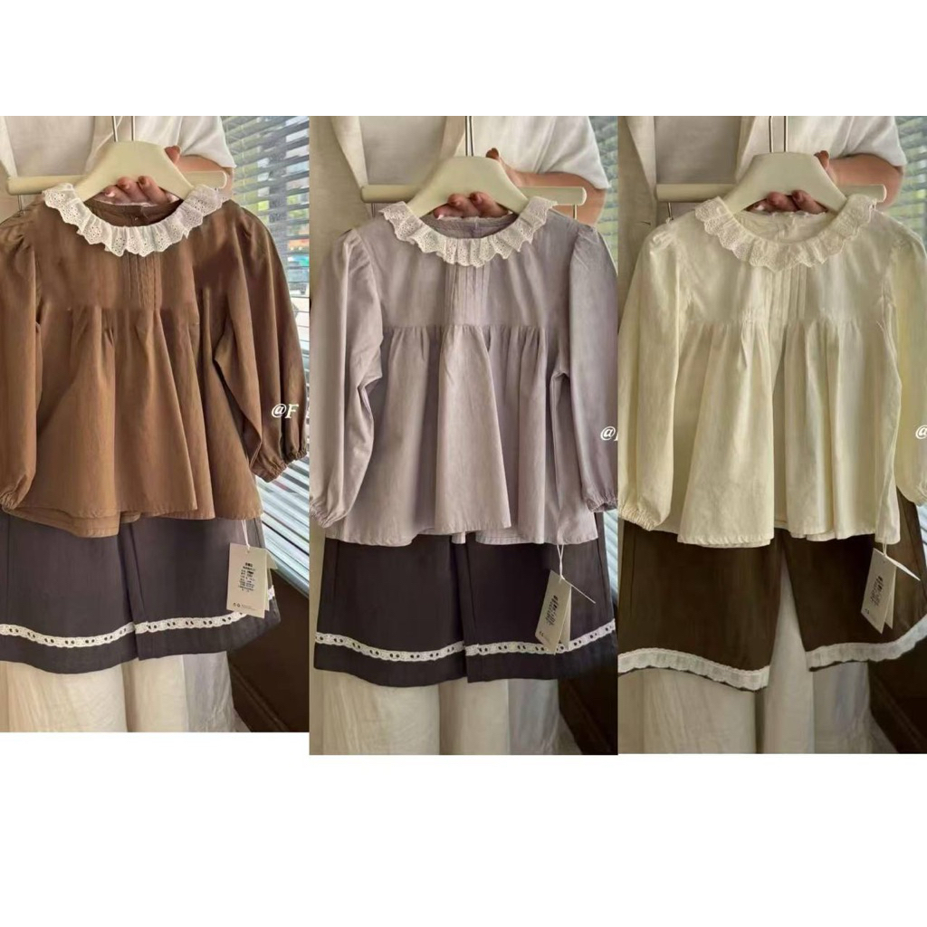 KATUN ชุดคอปกกระดุมผ้าฝ้าย SZ 5-9th